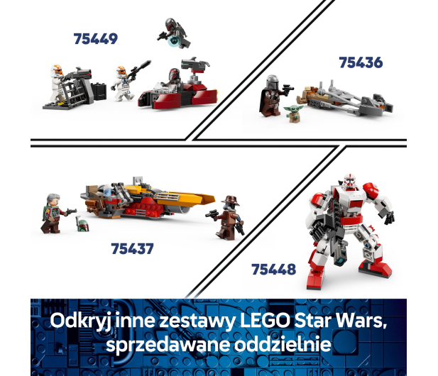 LEGO STAR WARS 75443 Dom Grogu - 1473553 - zdjęcie 4